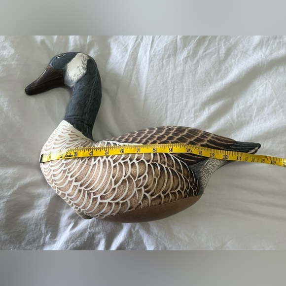 Vintage Canada Goose Plush Stuffed Animal Pillow | Folk Art | Door Stop - Picture 6 of 8
